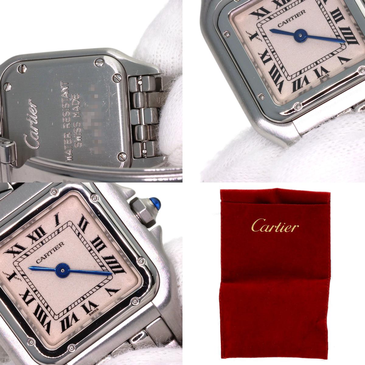 CARTIER PANTHERESM Watches W25033P5 Stainless Steel/Stainless Steel Ladies