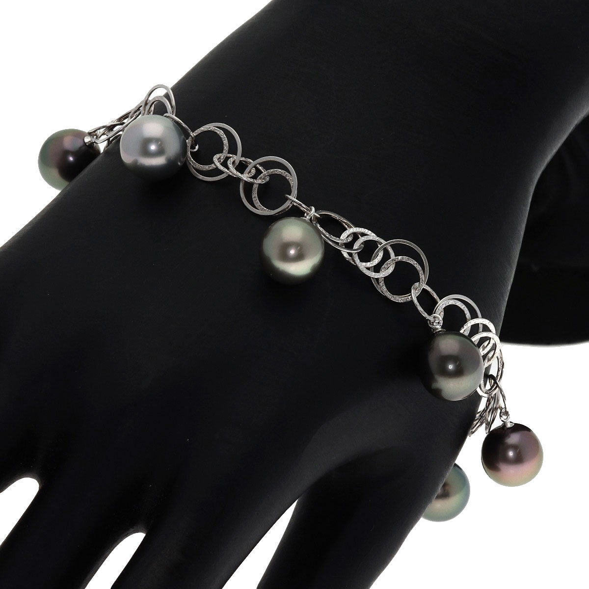 Kinoshita Pearl Pearl Bracelet K18 White Gold 13g Ladies