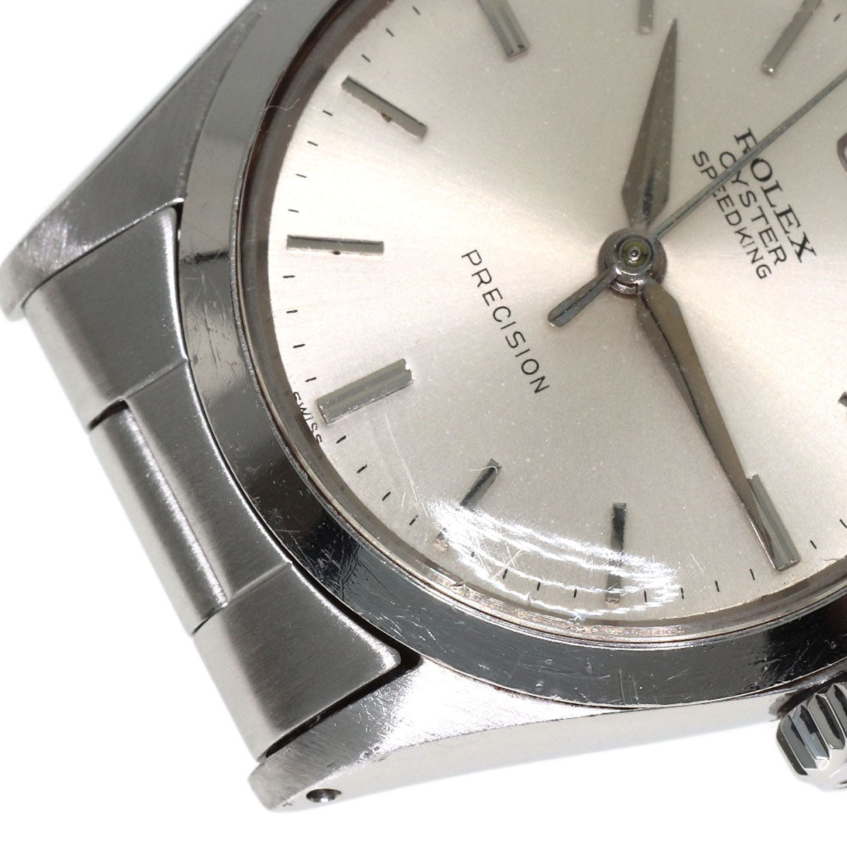 ROLEX Oyster Speed King, 1985 Vintage Watches 6430 Stainless Steel/Stainless Steel Boys