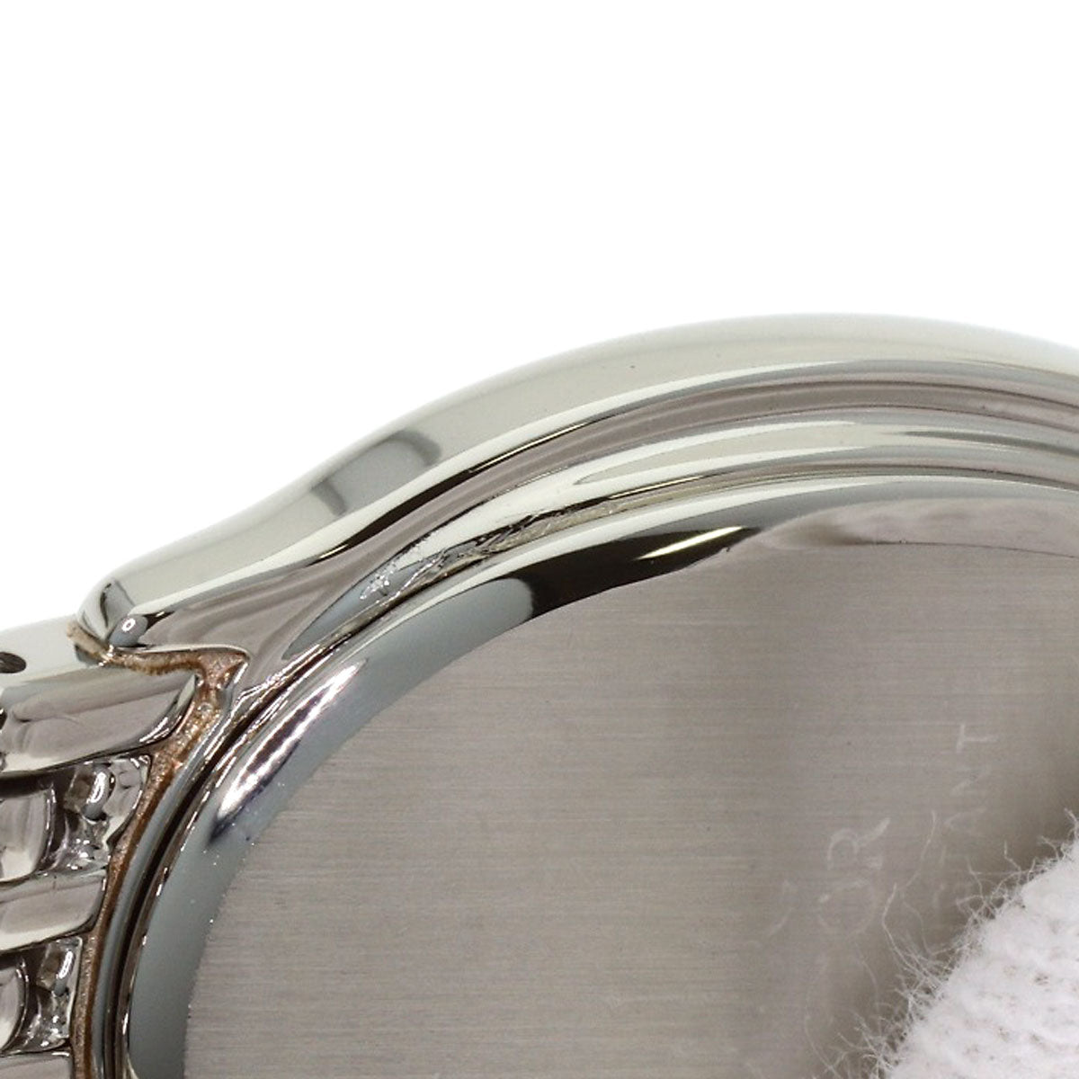 SEIKO CREDOR Oval 12P Diamond Watches 1E70-0BH0 Stainless Steel/Stainless Steel Ladies