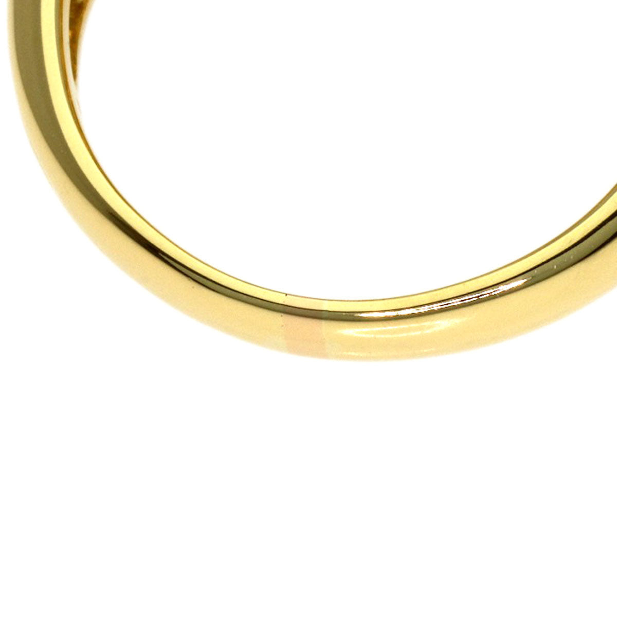 1.01ct Diamond Ring K18 Yellow Gold 6.9g Ladies