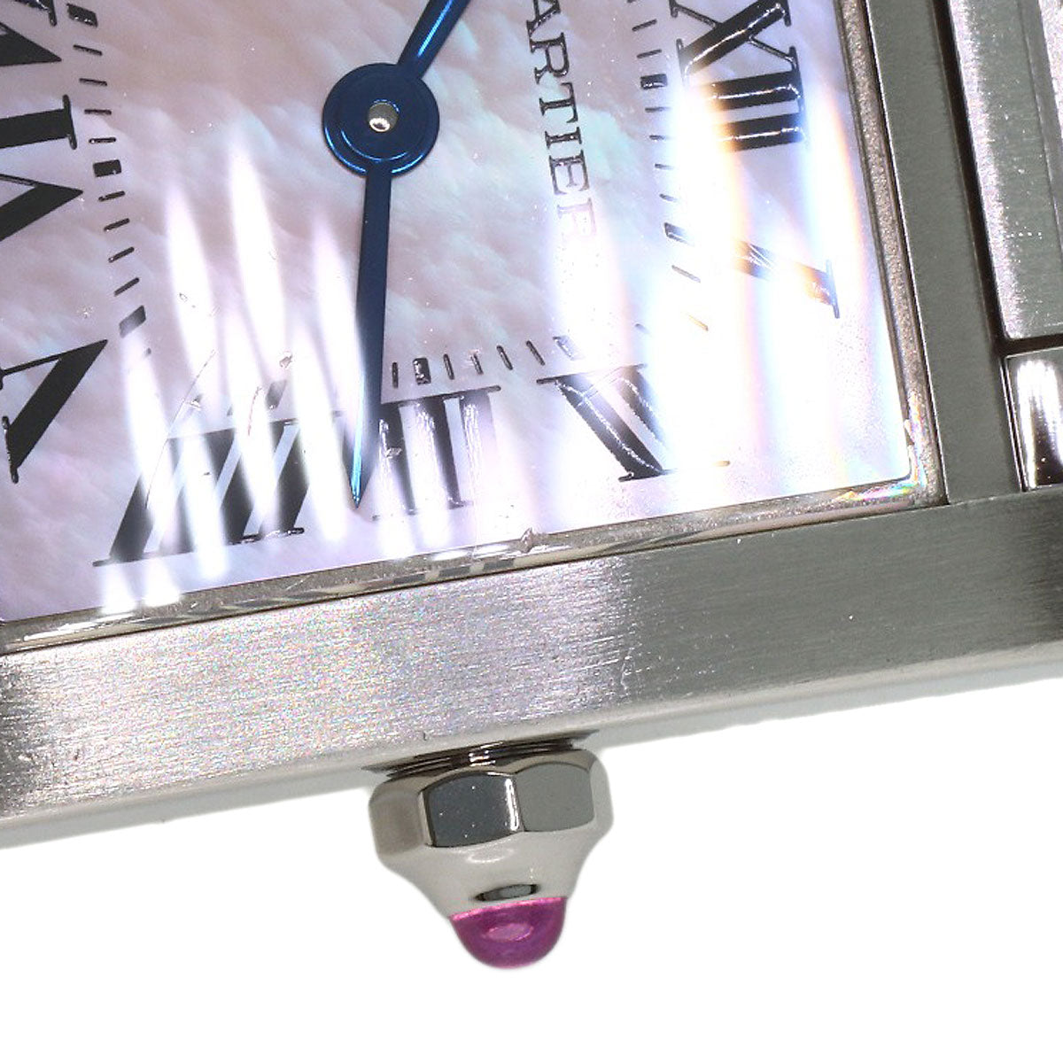 CARTIER Tank francaise SM Watches W51028Q3 Stainless Steel/Stainless Steel Ladies