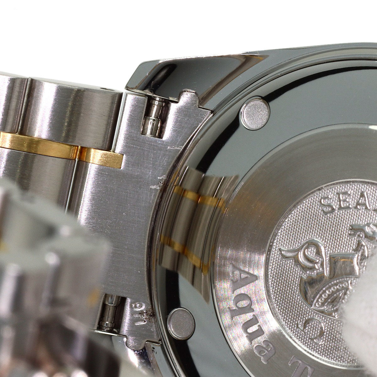 OMEGA Seamaster Aqua Terra Watches 2318.3 Stainless Steel/K18YGxSS mens
