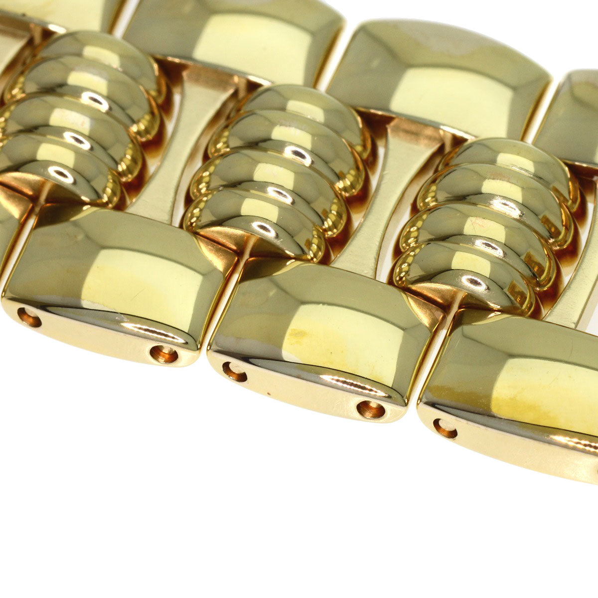 CHRISTIAN DIOR Octagon Watches D25-154 Gold Plated/Gold Plated mens