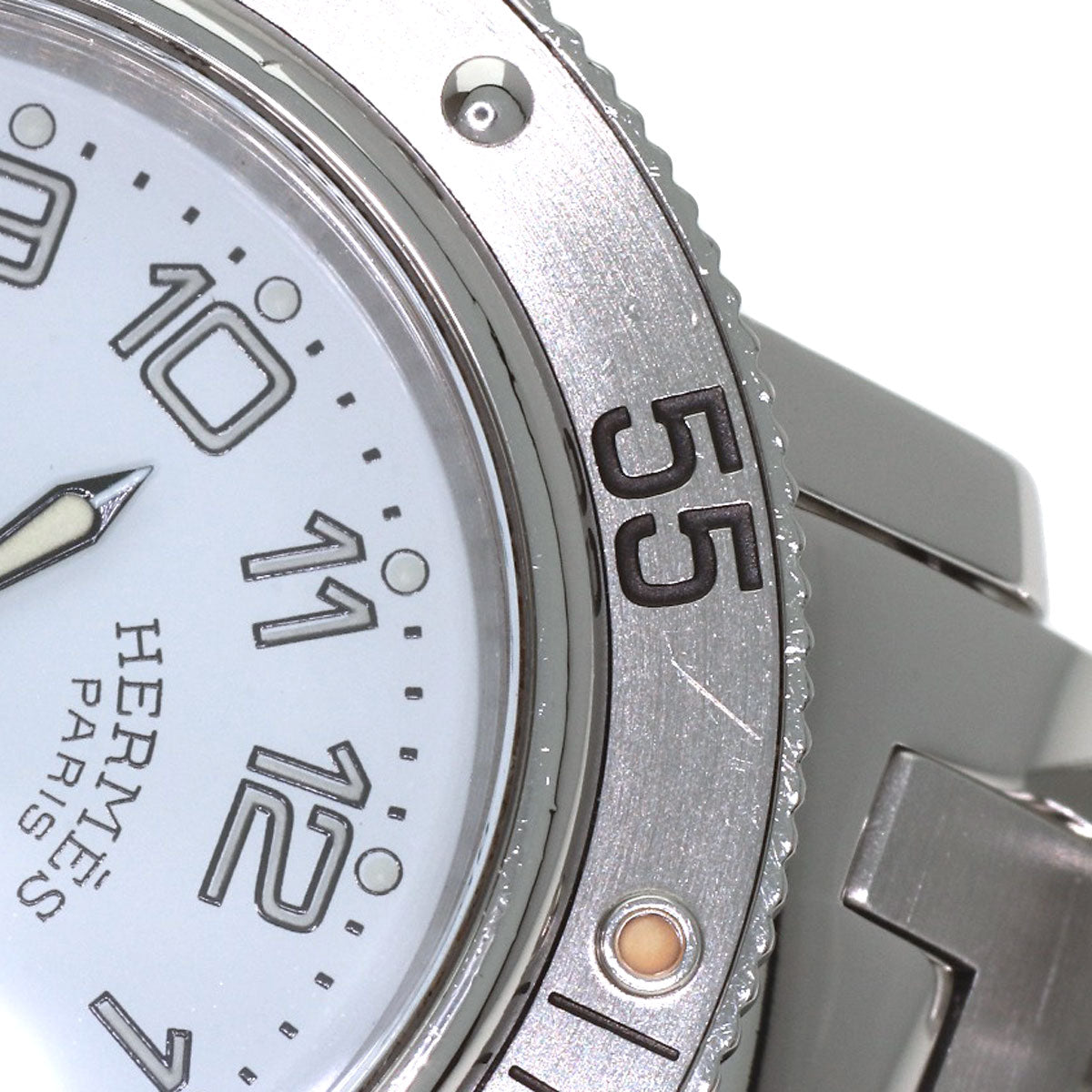 HERMES Clipper diver Watches CL5.210 Stainless Steel/Stainless Steel Ladies