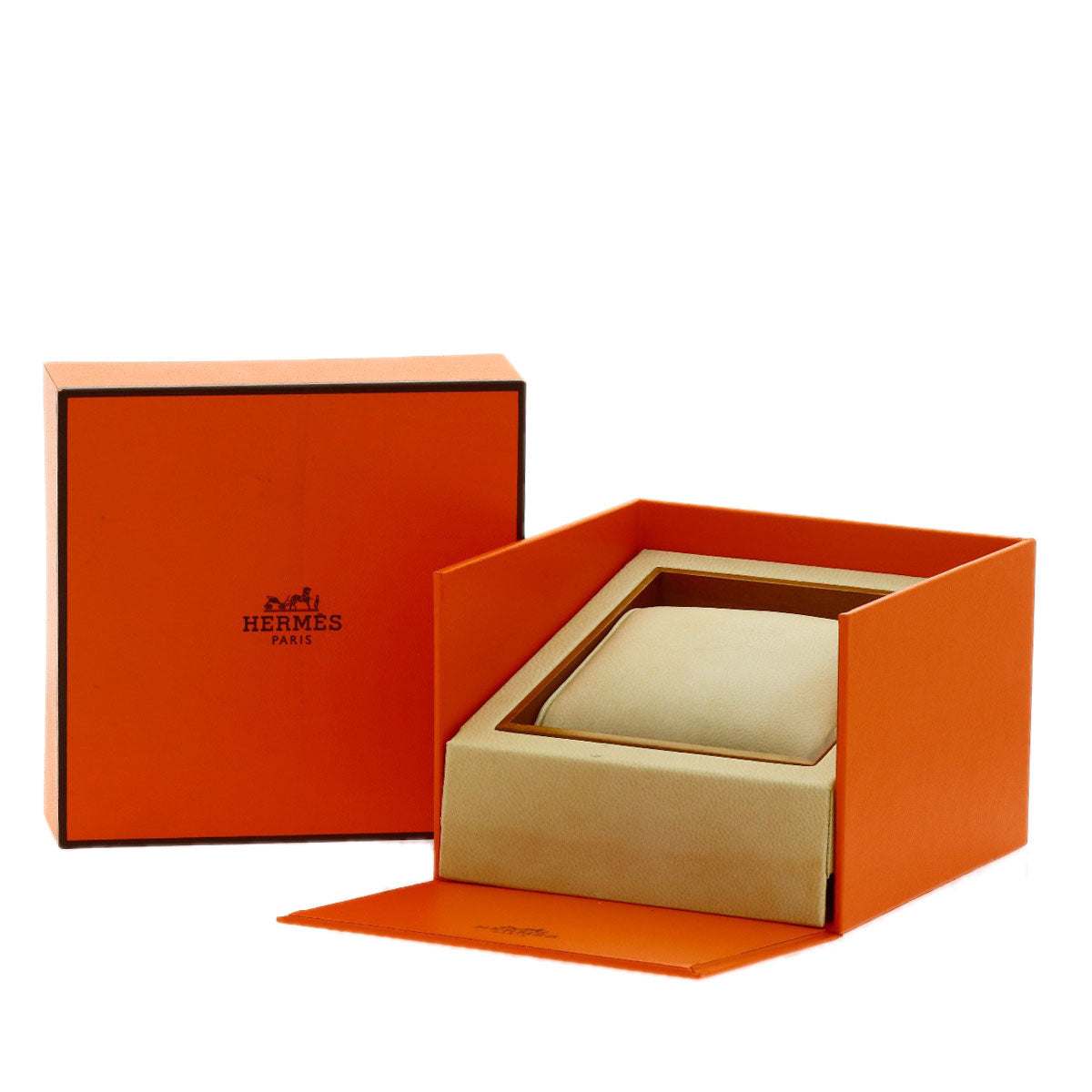 HERMES Cape Cod Dubrutur Watches CC1.210 Stainless Steel/Leather Ladies