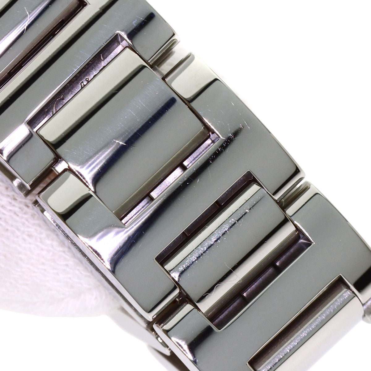CARTIER Baron Blue 1.1 " Watches W6920034 Stainless Steel/SSxK18PG Ladies