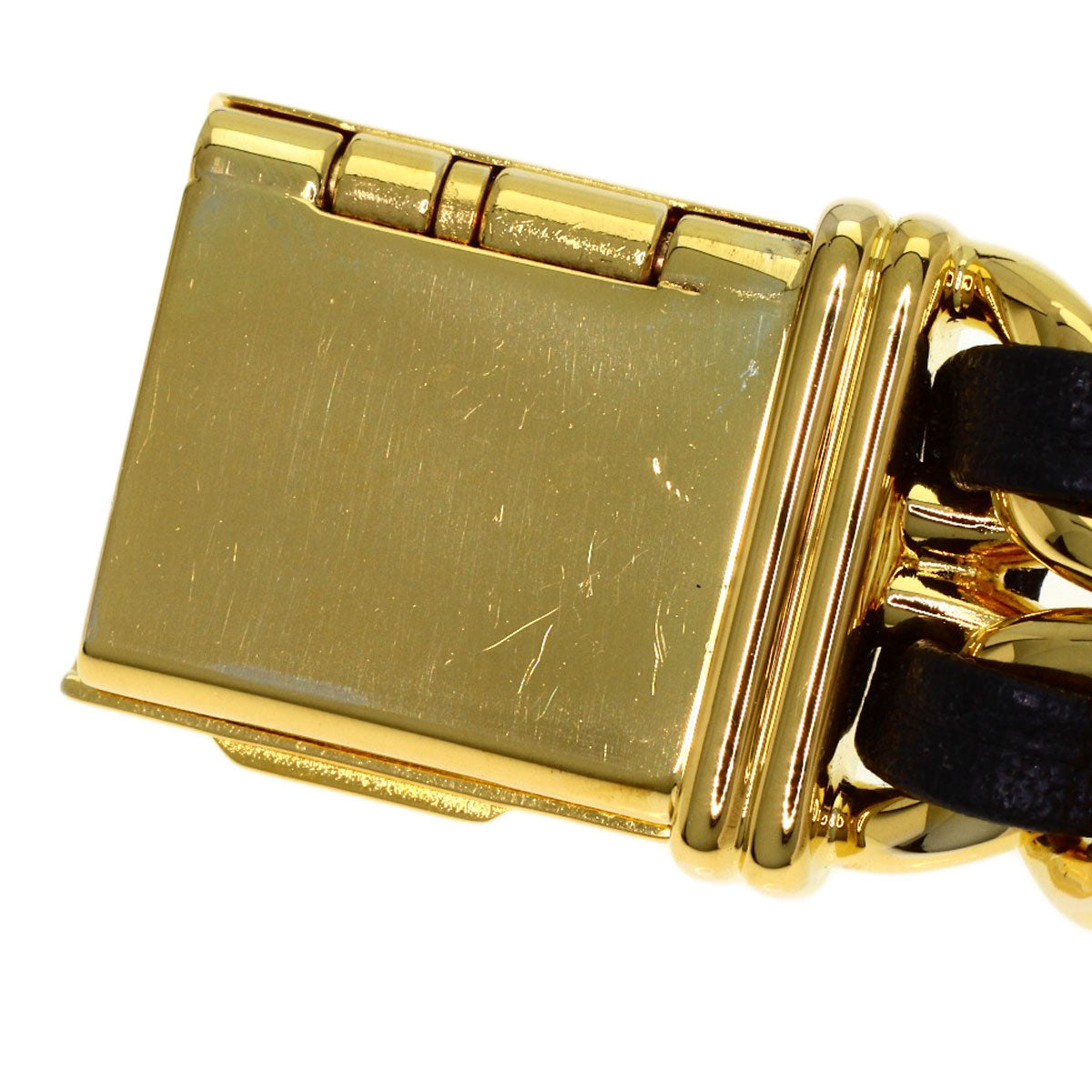 CHANEL Premiere Watches H0001 Gold Plated/GPxLeather Ladies
