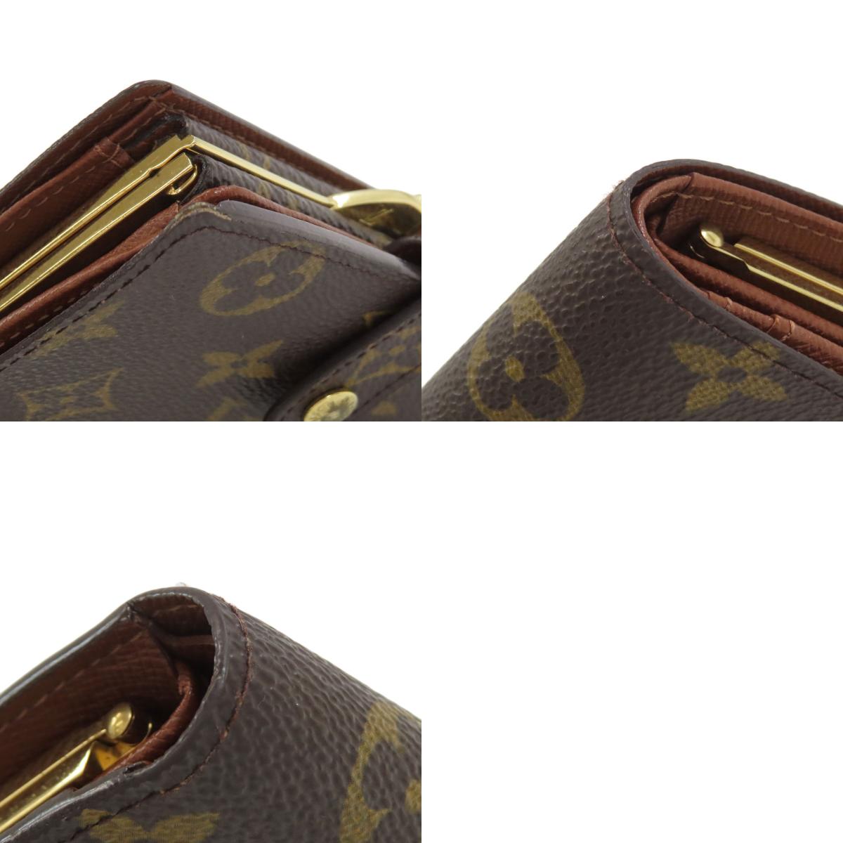 ルイヴィトン M61663 ポルトモネ ビエ ヴィエノワ 二つ折り財布(小銭入れあり) モノグラムキャンバス レディース 【中古】【LOUIS VUITTON】