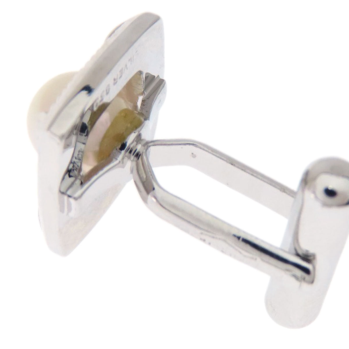 Akoya pearl 2 piece set cuffs PL SV 17.4g mens