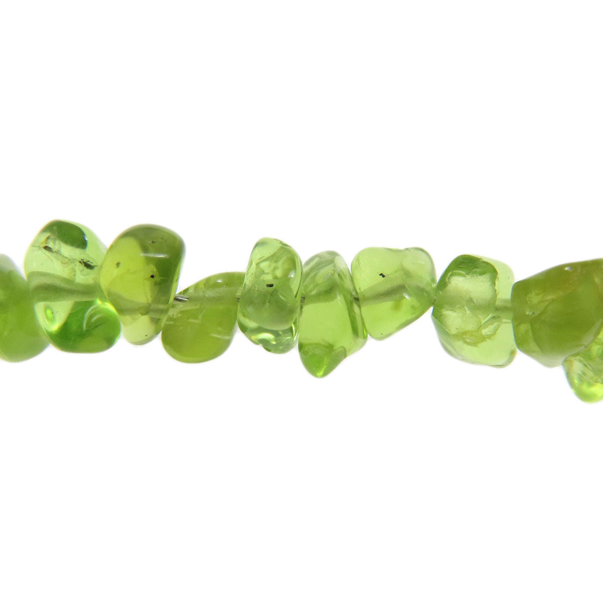 Peridot Necklace Metal 23.5g Ladies