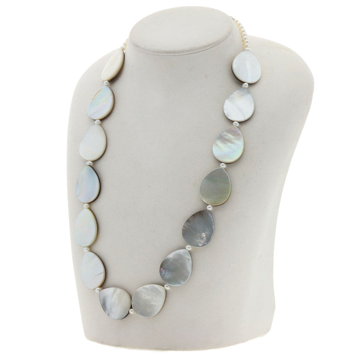 Shell Freshwater Pearl Pearl Necklace Metal 47g Ladies