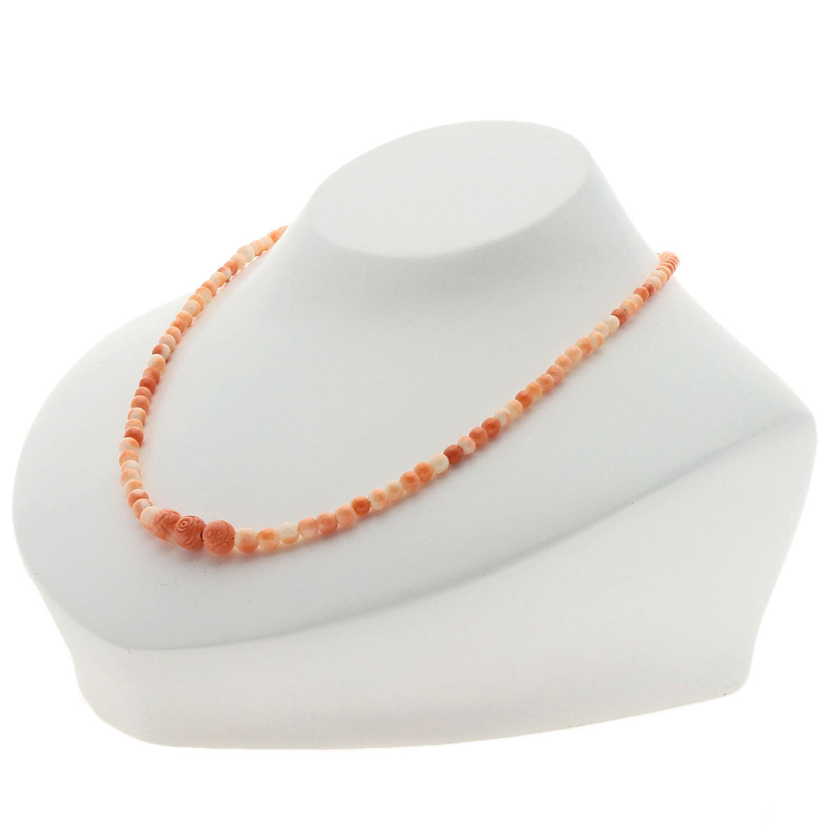 Coral Coral Necklace Silver 9.3g Ladies
