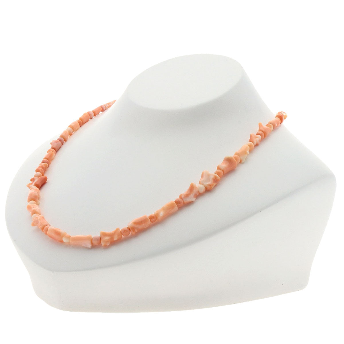 Coral Coral Necklace Silver 16.1g Ladies
