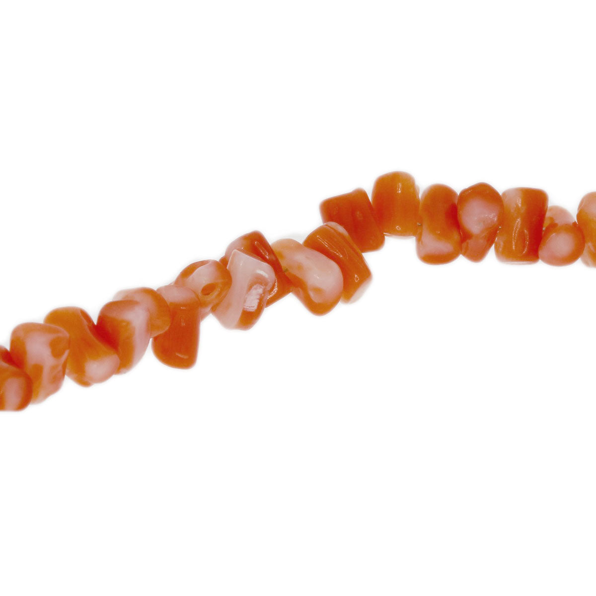 Coral Coral Necklace Metal 13.4g Ladies