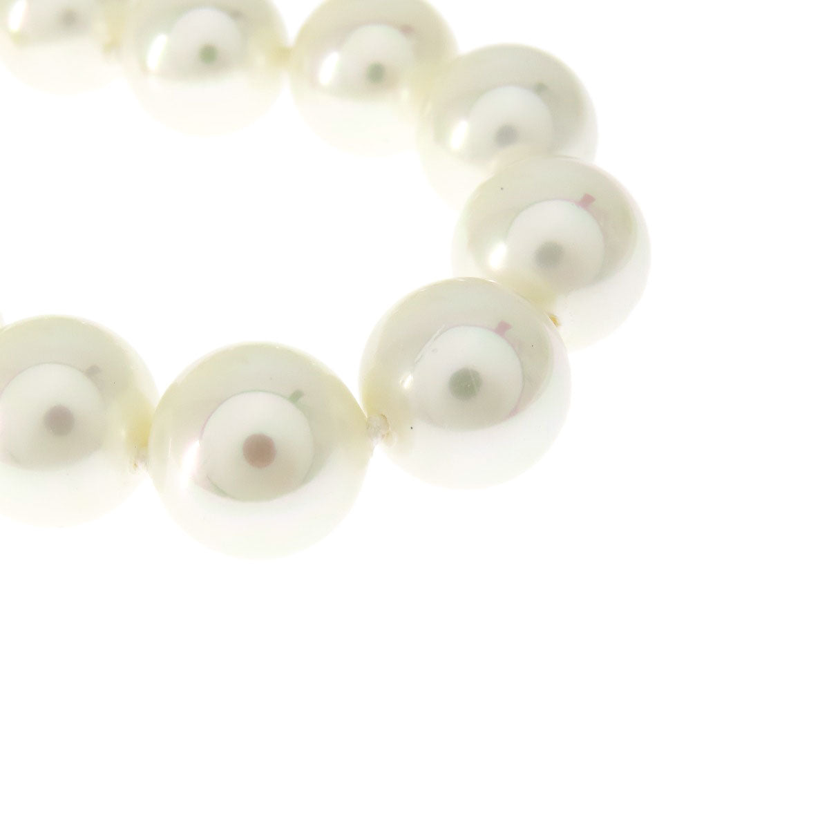 Fake pearl 2 piece set Necklace Metal Gold Plated 205.5g Ladies