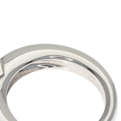 CARTIER C de Cartier Solitaire Diamond Ring K18 White Gold Ladies [Used]
