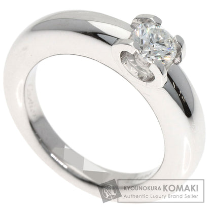 CARTIER C de Cartier Solitaire Diamond Ring K18 White Gold Ladies [Used]