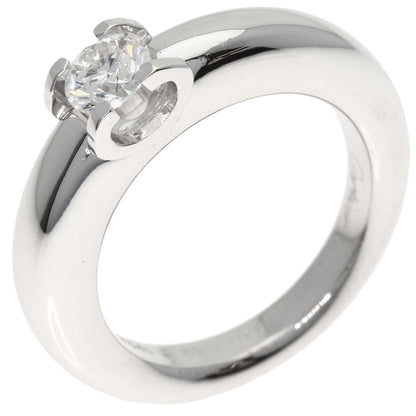 CARTIER C de Cartier Solitaire Diamond Ring K18 White Gold Ladies [Used]