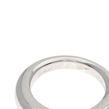 CARTIER C de Cartier Solitaire Diamond Ring K18 White Gold Ladies [Used]