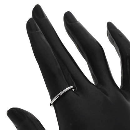 TIFFANY&Co. Forever 3P Diamond Ring Platinum PT950 Ladies [Used]
