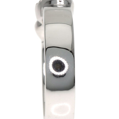 Ponte Vecchio Diamond heart Ring K18 White Gold Ladies [Used]