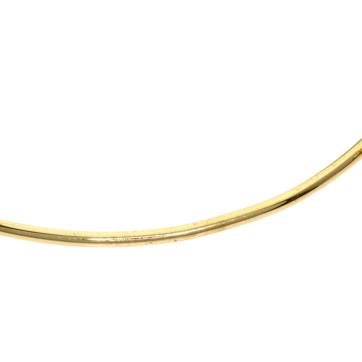 LOUIS VUITTON Creole Hoop Freshwater Pearl earring K18 Yellow Gold Ladies [Used]