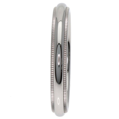 TIFFANY&Co. Milgrain Ring Platinum PT950 Ladies [Used]