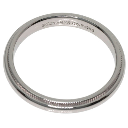 TIFFANY&Co. Milgrain Ring Platinum PT950 Ladies [Used]