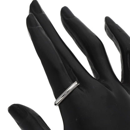 TIFFANY&Co. Milgrain Ring Platinum PT950 Ladies [Used]
