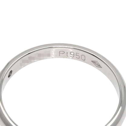 CARTIER Classic Wedding 3P Diamond #49 Ring Platinum PT950 Ladies [Used]