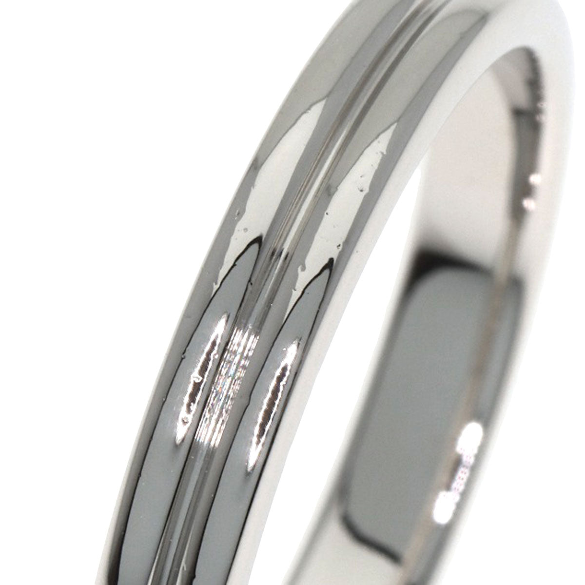 Boucheron Godron #57 Ring Platinum PT950 Ladies [Used]