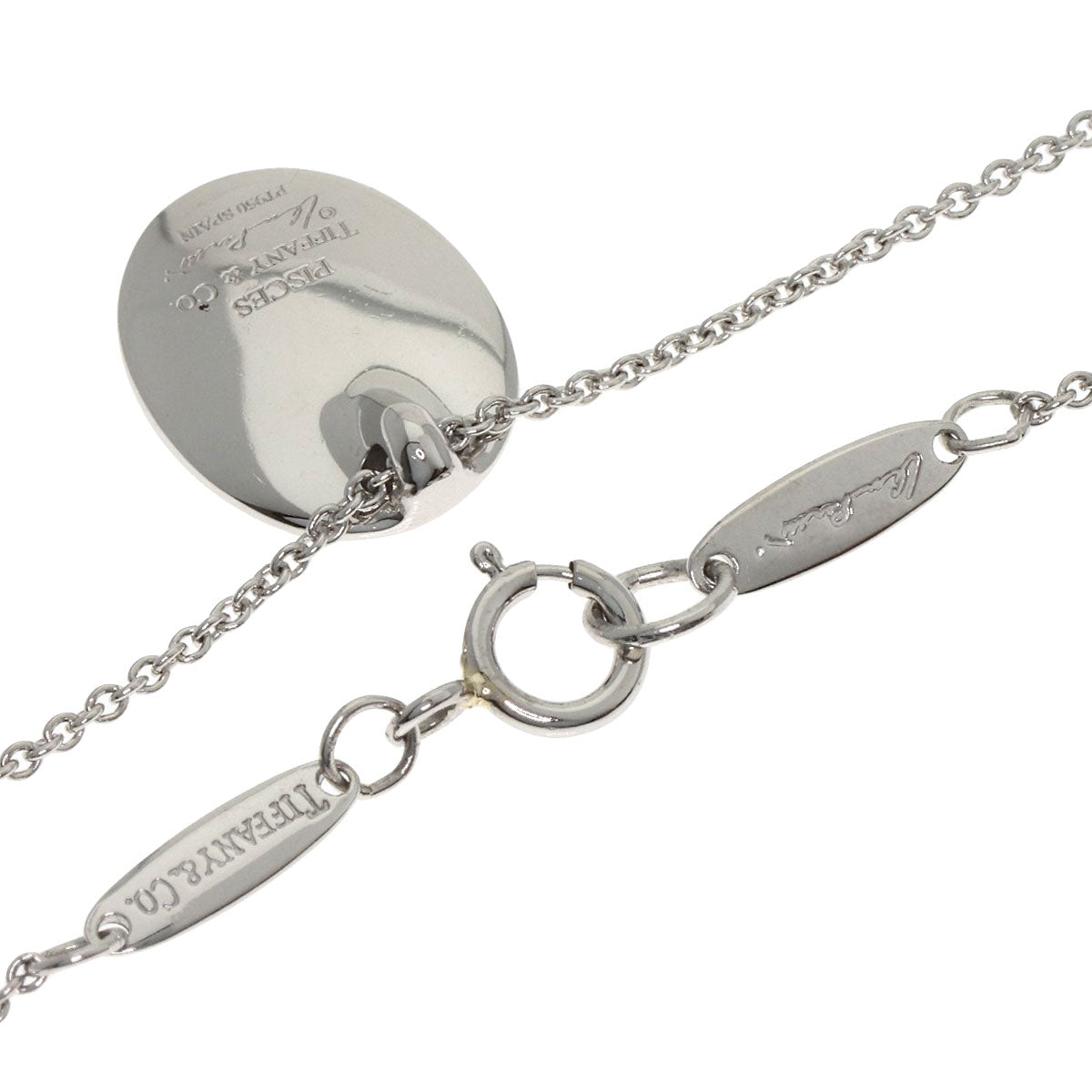 TIFFANY&Co. Madonna Necklace Platinum PT950 Ladies [Used]