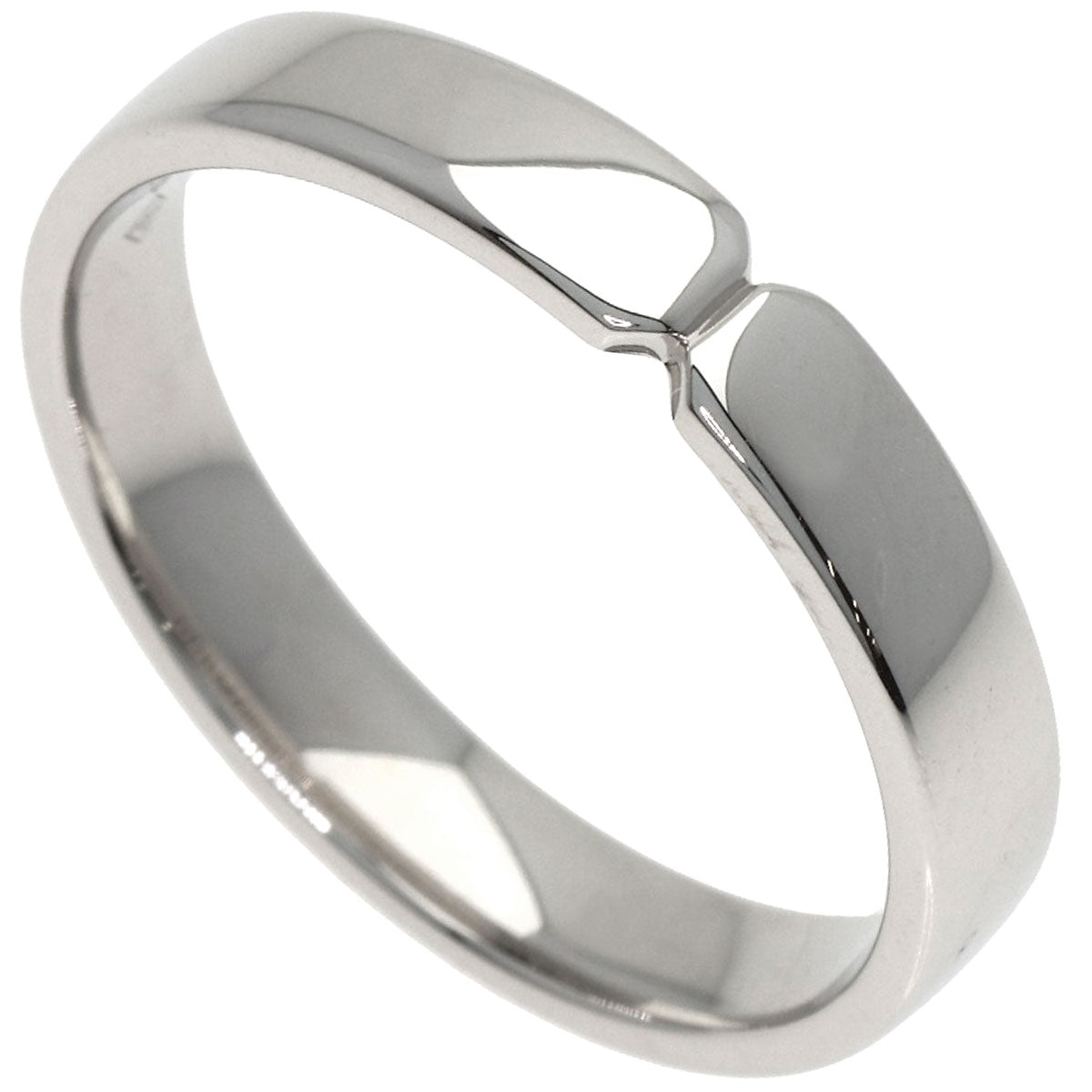 HERMES Ever Kelly #50 Ring Platinum PT950 Ladies [Used]