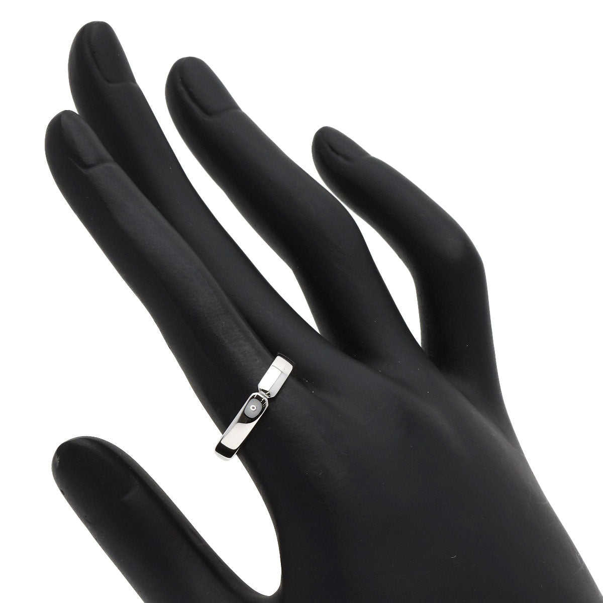 HERMES Ever Kelly #50 Ring Platinum PT950 Ladies [Used]