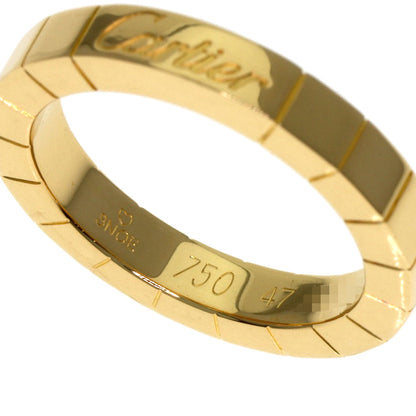 CARTIER Lanier # 47 Ring K18 Yellow Gold Ladies [Used]