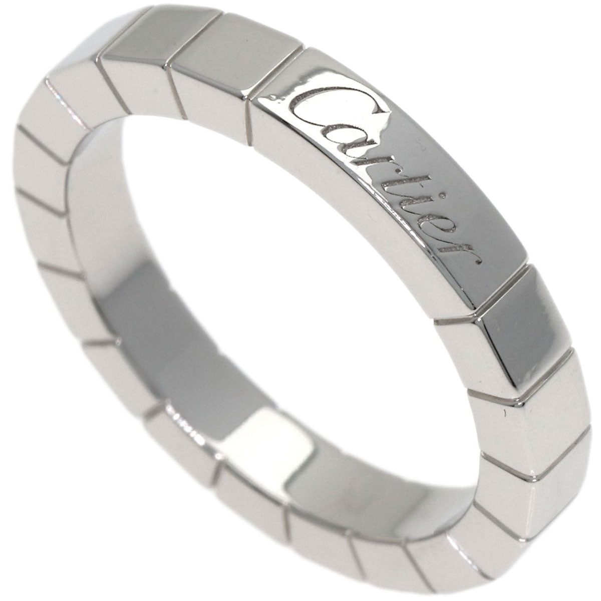 CARTIER Laniere # 51 Ring Platinum PT950 Ladies [Used]
