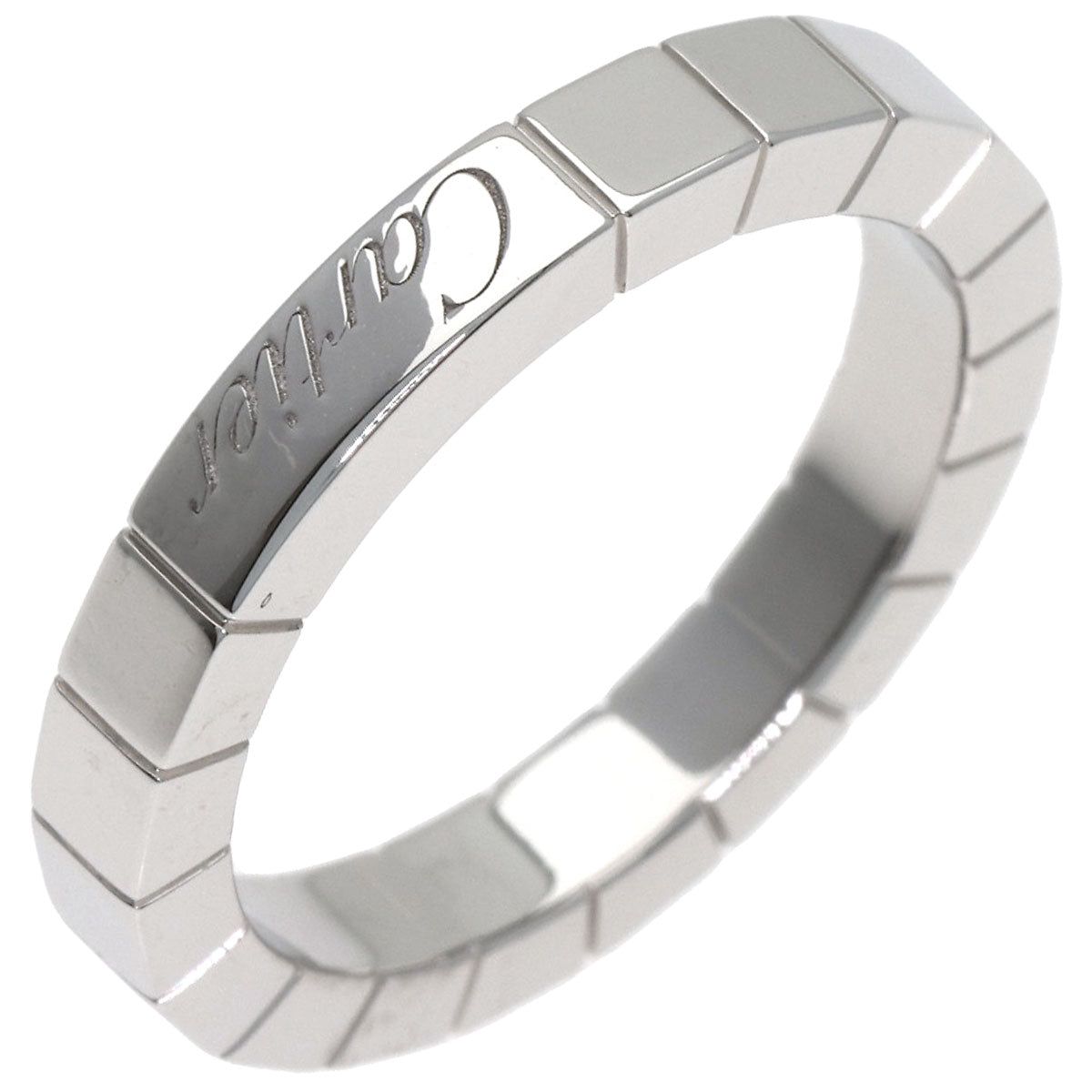 CARTIER Laniere # 51 Ring Platinum PT950 Ladies [Used]