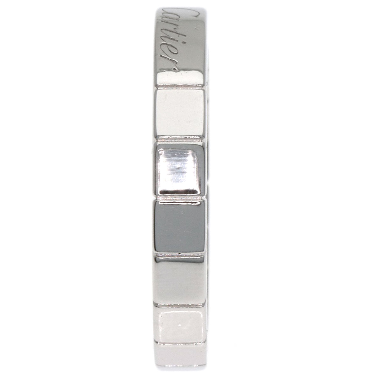 CARTIER Laniere # 51 Ring Platinum PT950 Ladies [Used]
