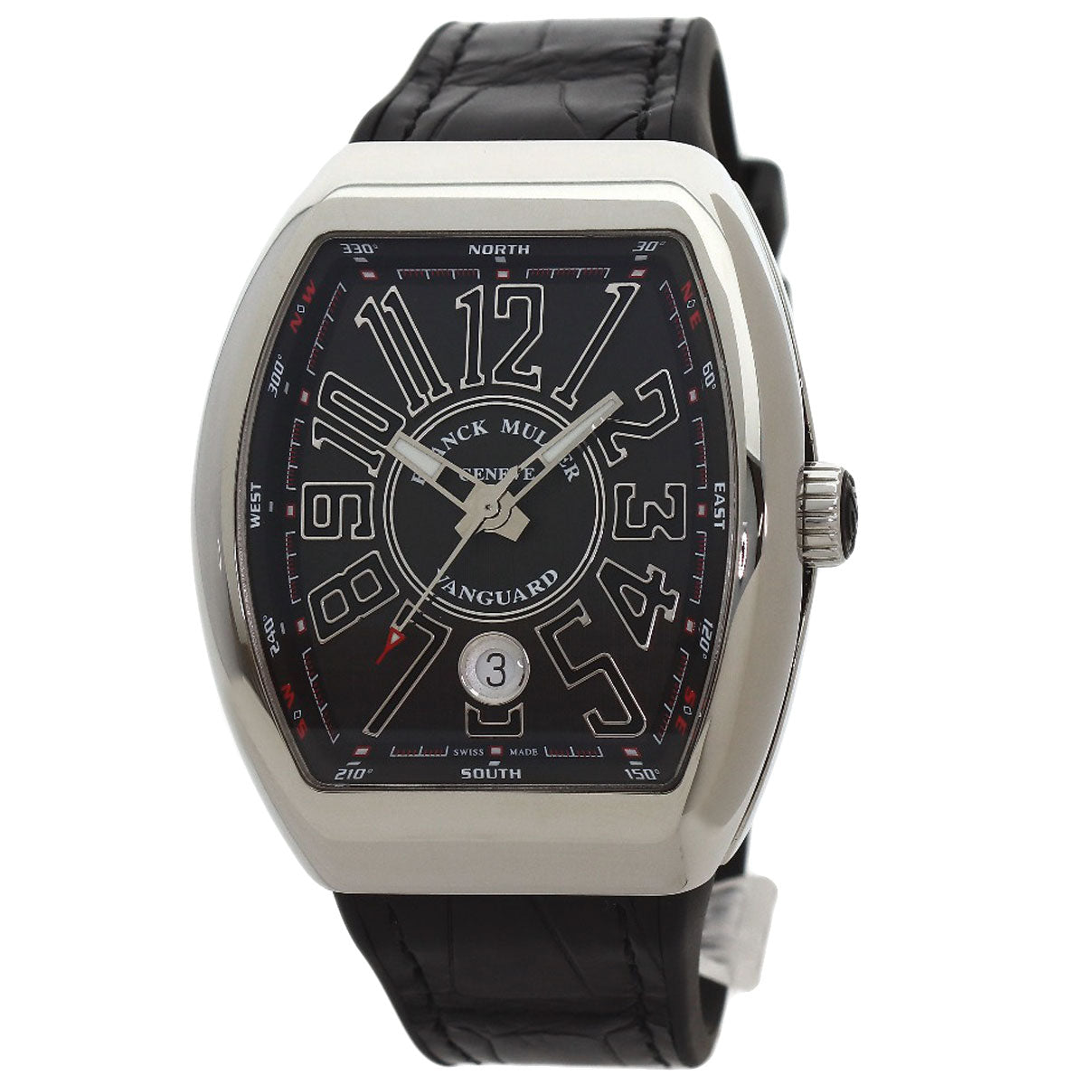 FRANCK MULLER Vanguard Watches V41SCDT Stainless Steel/Rubber mens
