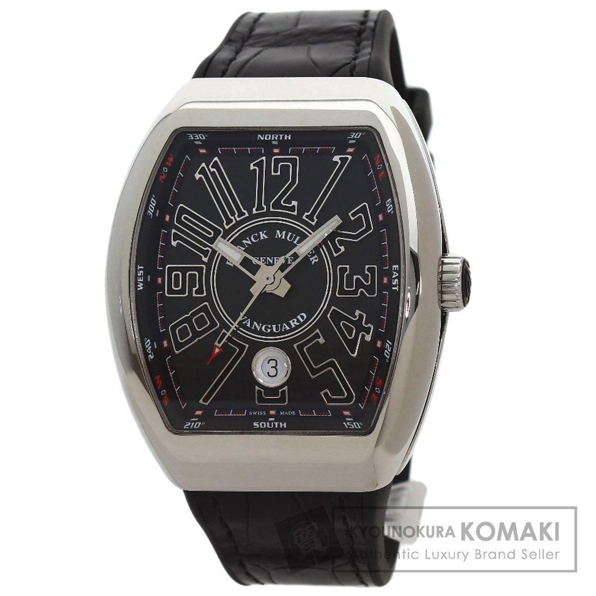 FRANCK MULLER Vanguard Watches V41SCDT Stainless Steel/Rubber mens