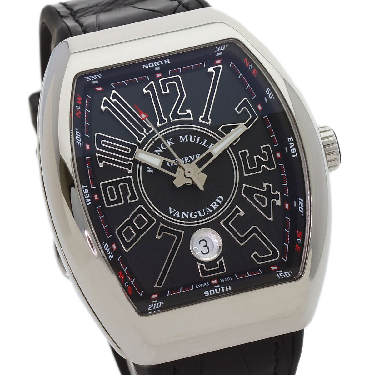 FRANCK MULLER Vanguard Watches V41SCDT Stainless Steel/Rubber mens