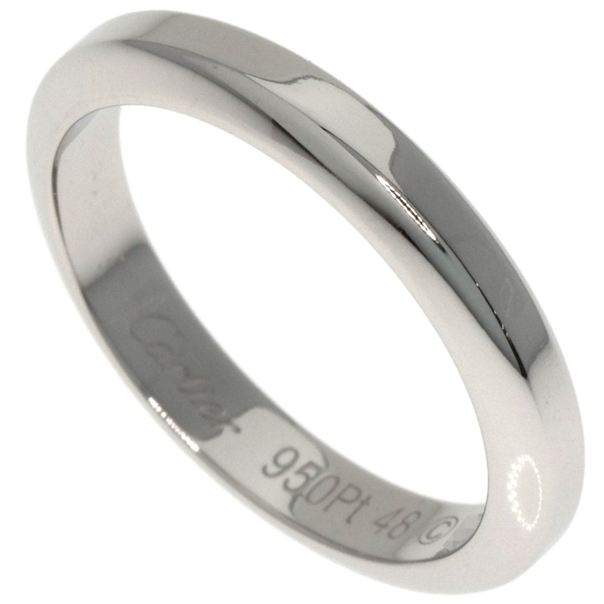 CARTIER Wedding #48 Ring Platinum PT950 Ladies [Used]