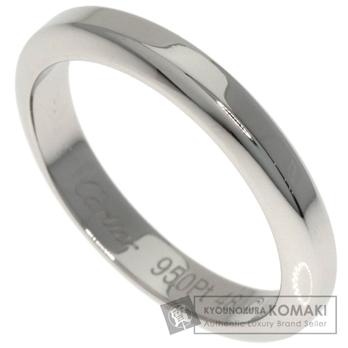 CARTIER Wedding #48 Ring Platinum PT950 Ladies [Used]