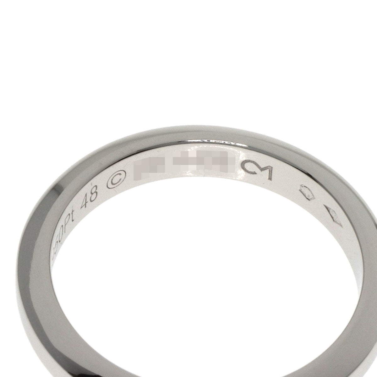 CARTIER Wedding #48 Ring Platinum PT950 Ladies [Used]