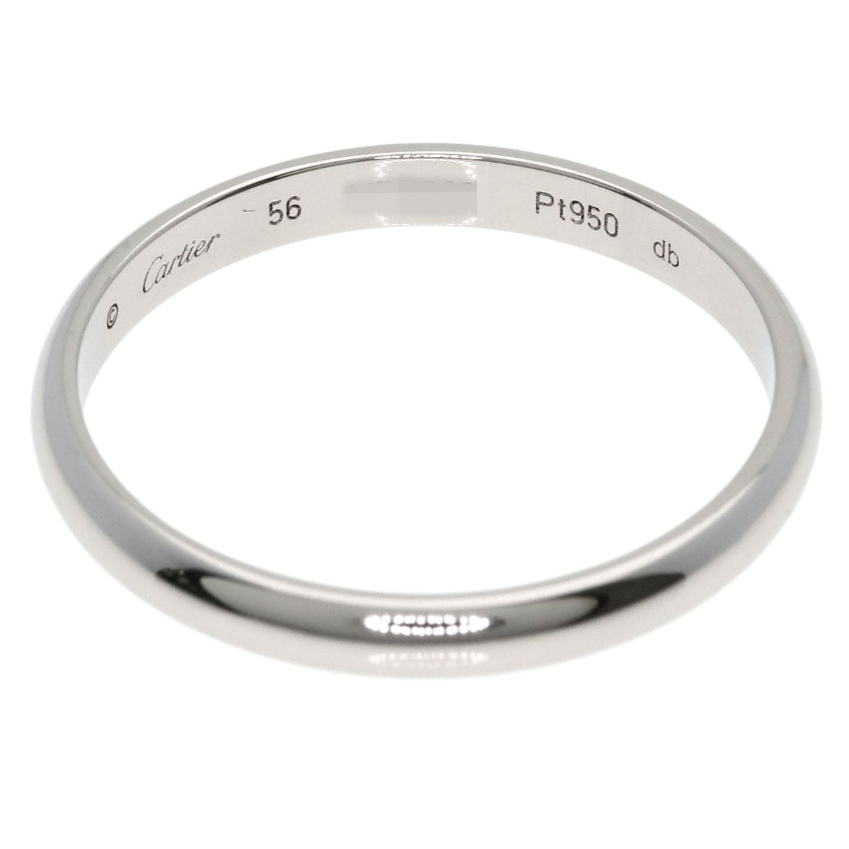 CARTIER Wedding #56 Ring Platinum PT950 Ladies [Used]