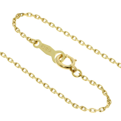 MIKIMOTO Initial H Pearl Pearl Necklace K18 Yellow Gold Ladies [Used]