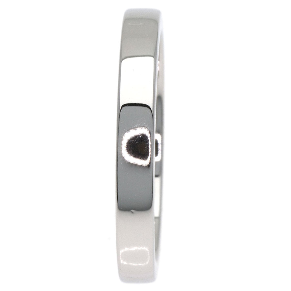 BVLGARI Flat band Ring Platinum PT950 Ladies [Used]