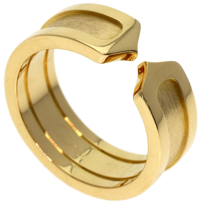 CARTIER C2 ring # 49 Ring K18 Yellow Gold Ladies [Used]