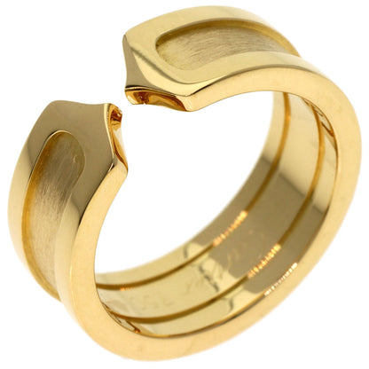 CARTIER C2 ring # 49 Ring K18 Yellow Gold Ladies [Used]